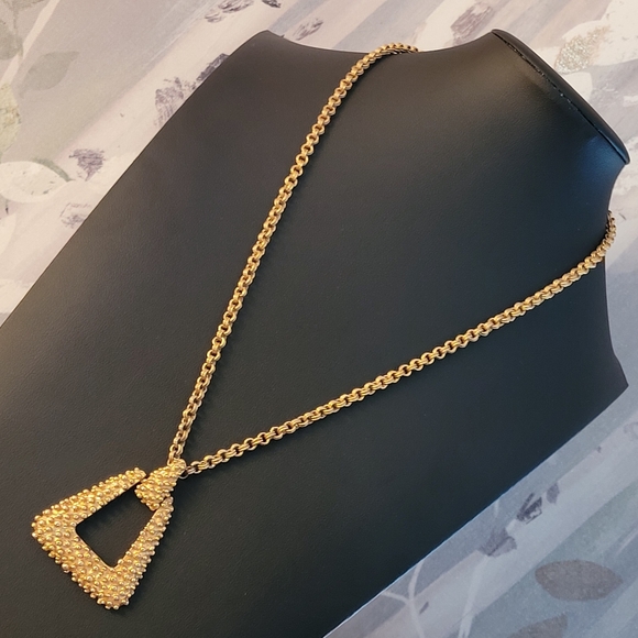 Sarah Coventry Golden Sunset Vintage 70s Gold-tone Necklace - Picture 12 of 16